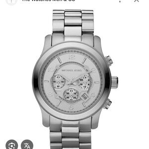 Michael Kors Oversized Stainless Steel Watch